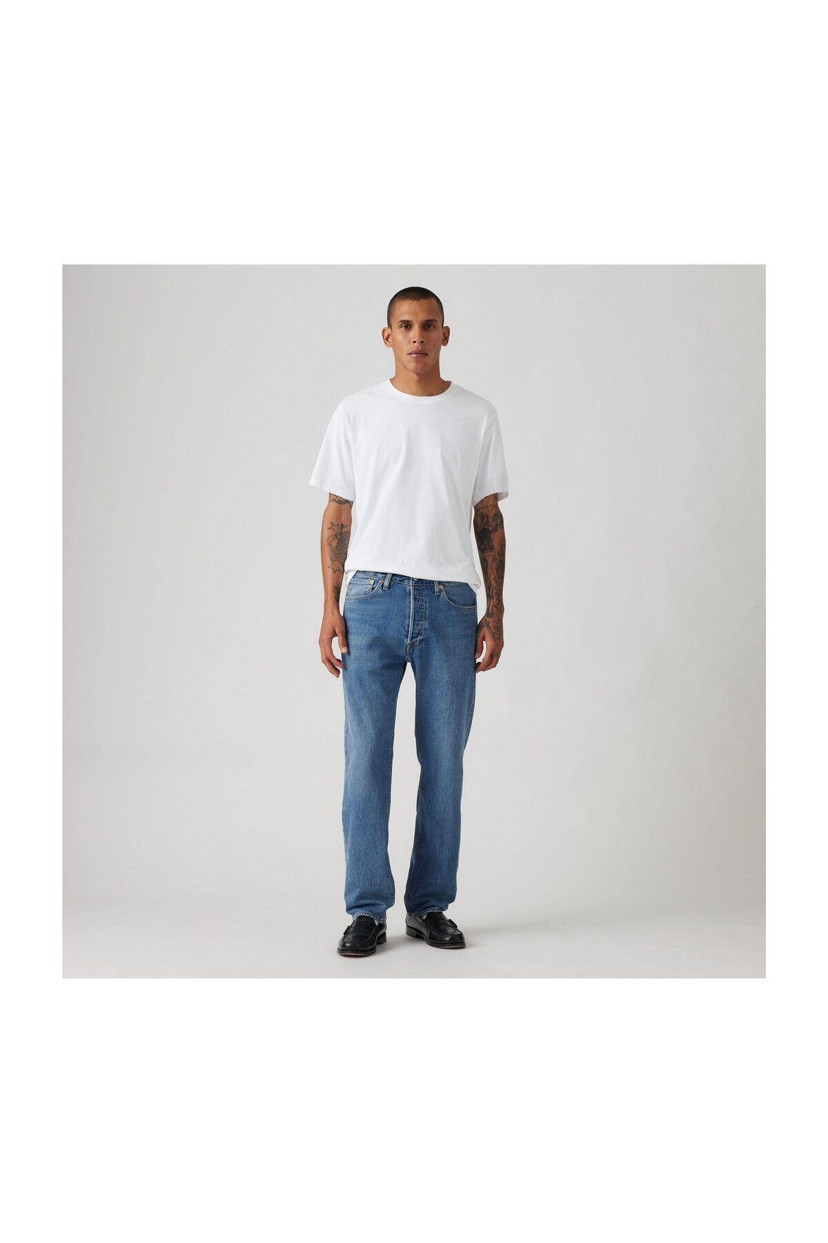 Levi's 501 Oryginalne Męskie Jeansy - Never Settle Street Mężczyzna - 32/32