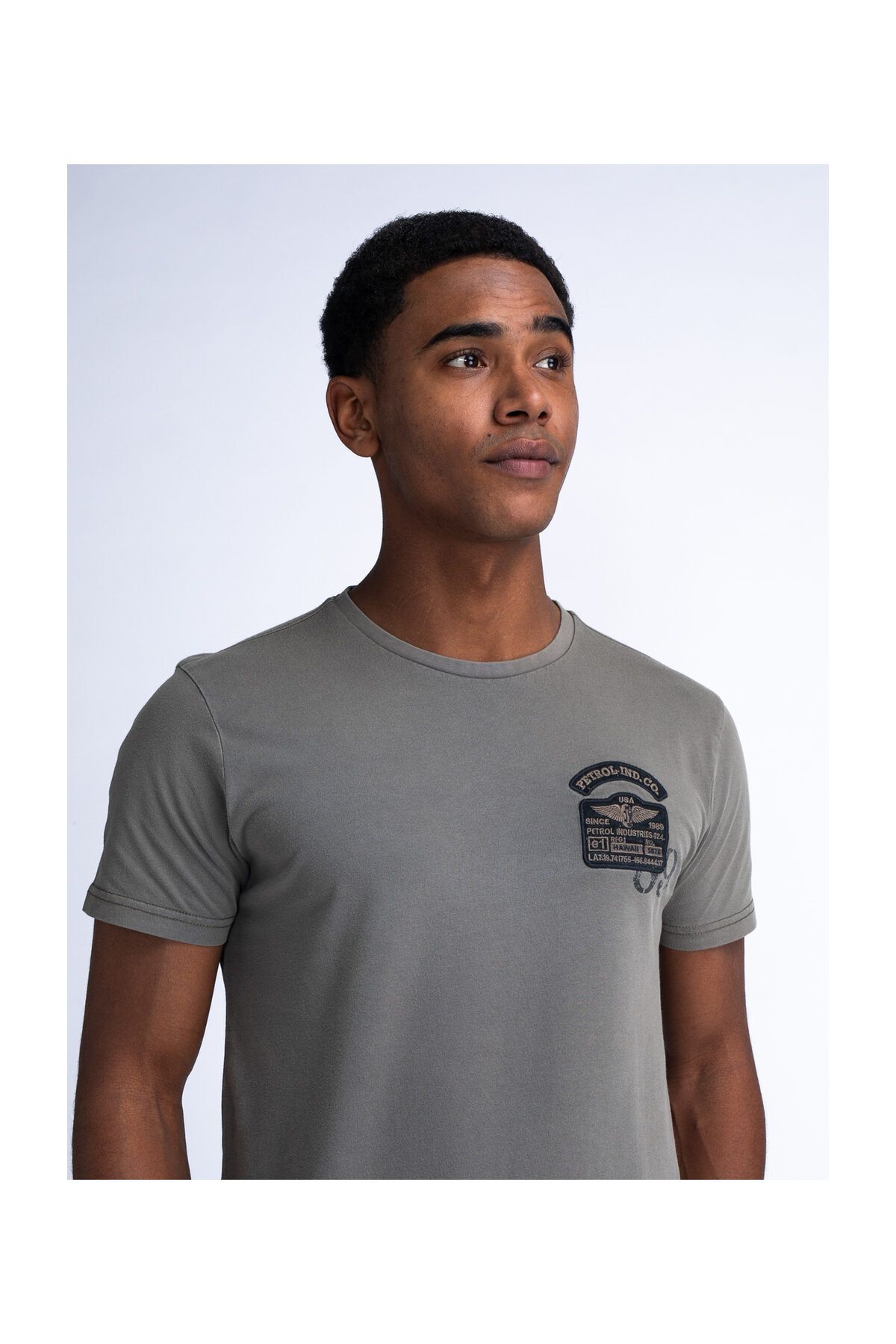 Petrol Industries-Μπλουζάκι Palmetto Kurzarmshirt 6