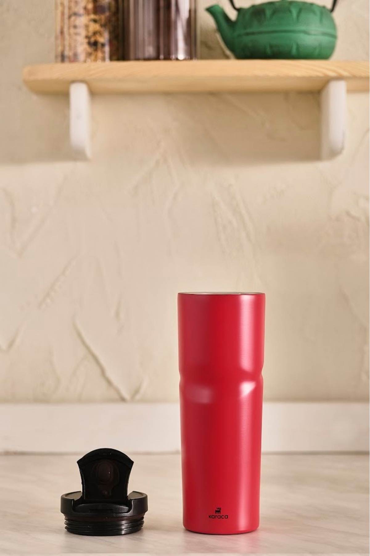 فلاسک  قرمز کاراجاKaraca | 153.03.06.1671-1 اورجینال - تصویر 4