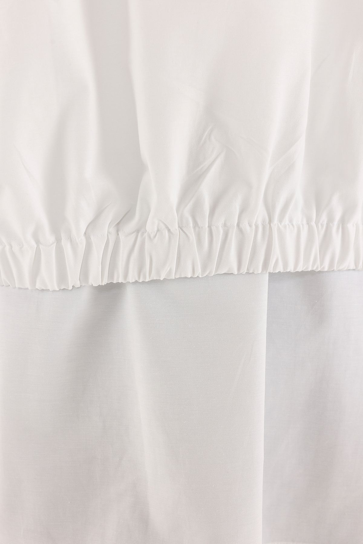Trendyol Collection-Cămașă albă oversize - TMNSS25GO00045 4