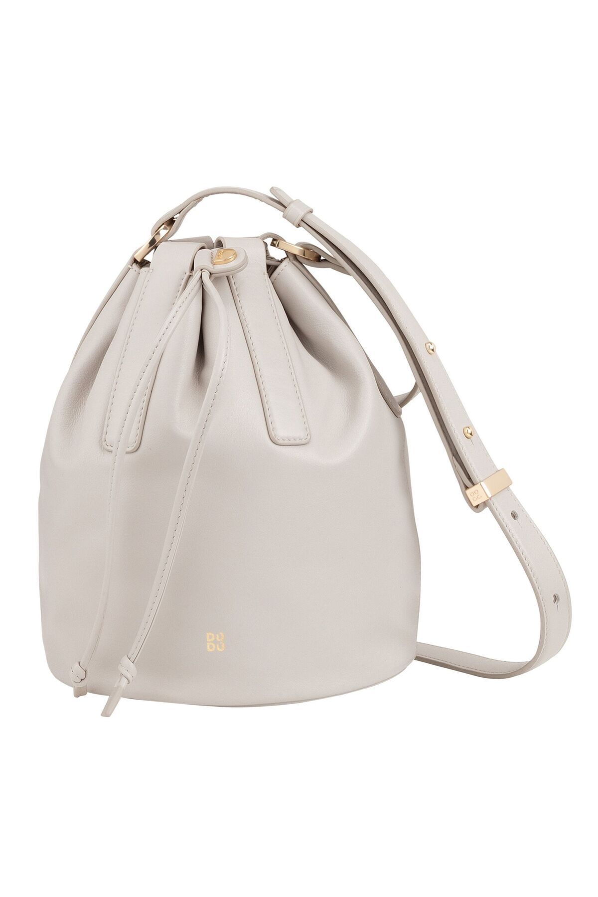 DUDU-Filicudi Beuteltasche Leder 19 Cm 1