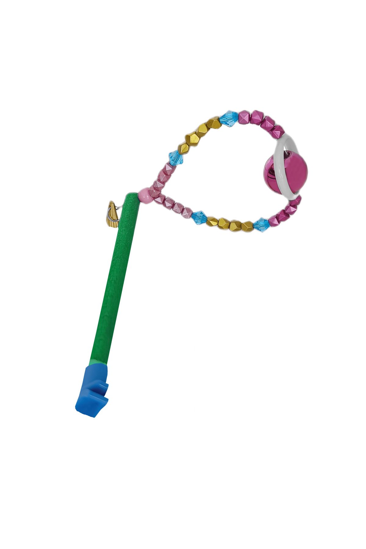 MR RZN STORE Tünekli Döner Toplu Kuş Oyuncağı 10 cm-16 cm Yeşil