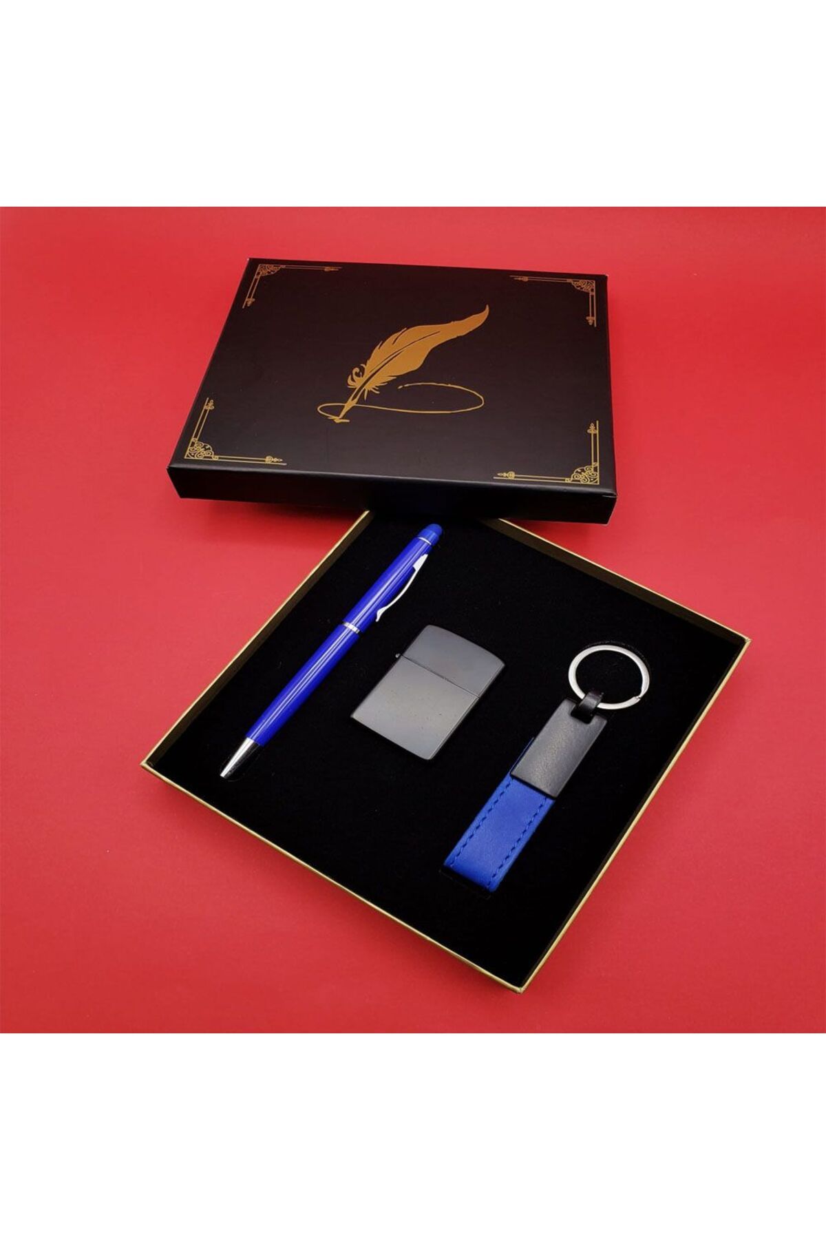 SAVA HOME COLLECTİON Metal Kalem Çakmak Ve Anahtarlık