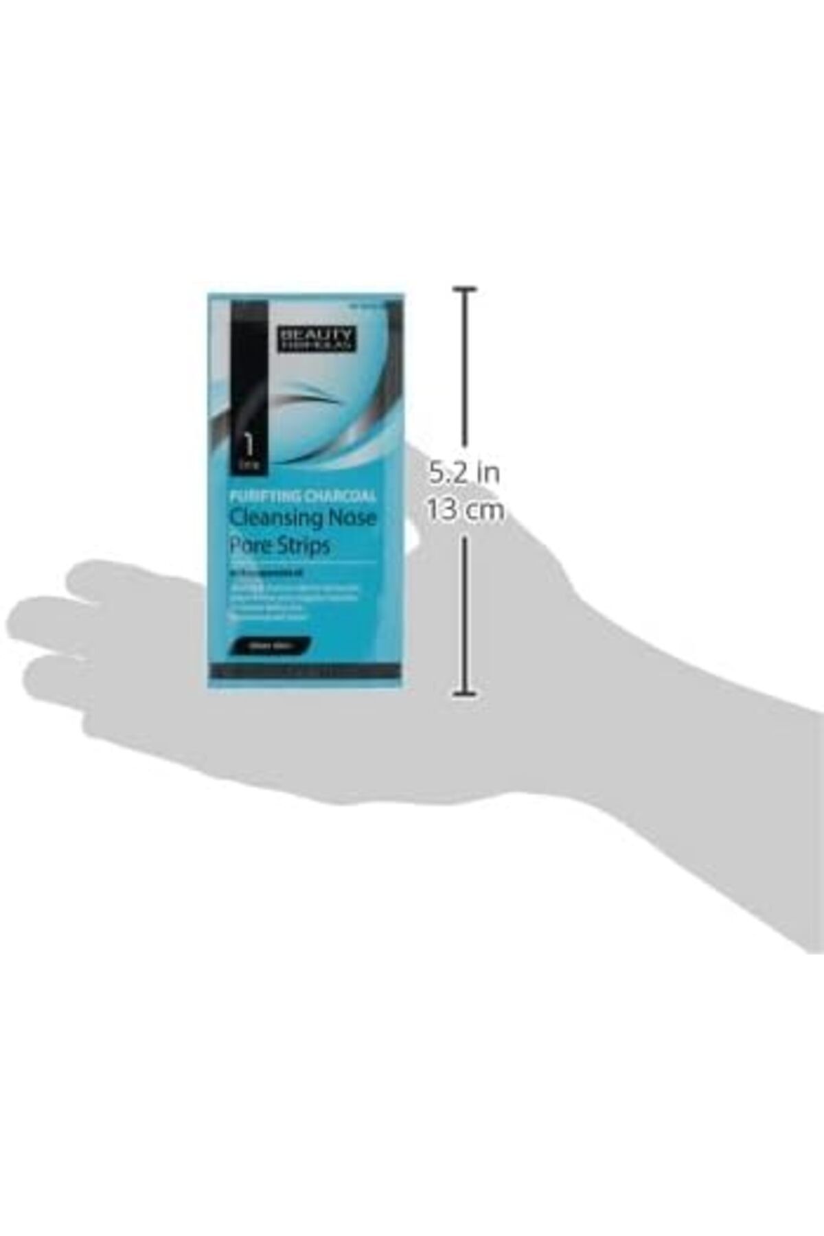 BEAUTY FORMULAS-Purifying Charcoal Deep Cleansing Nose Pore Strips 6pcs 7