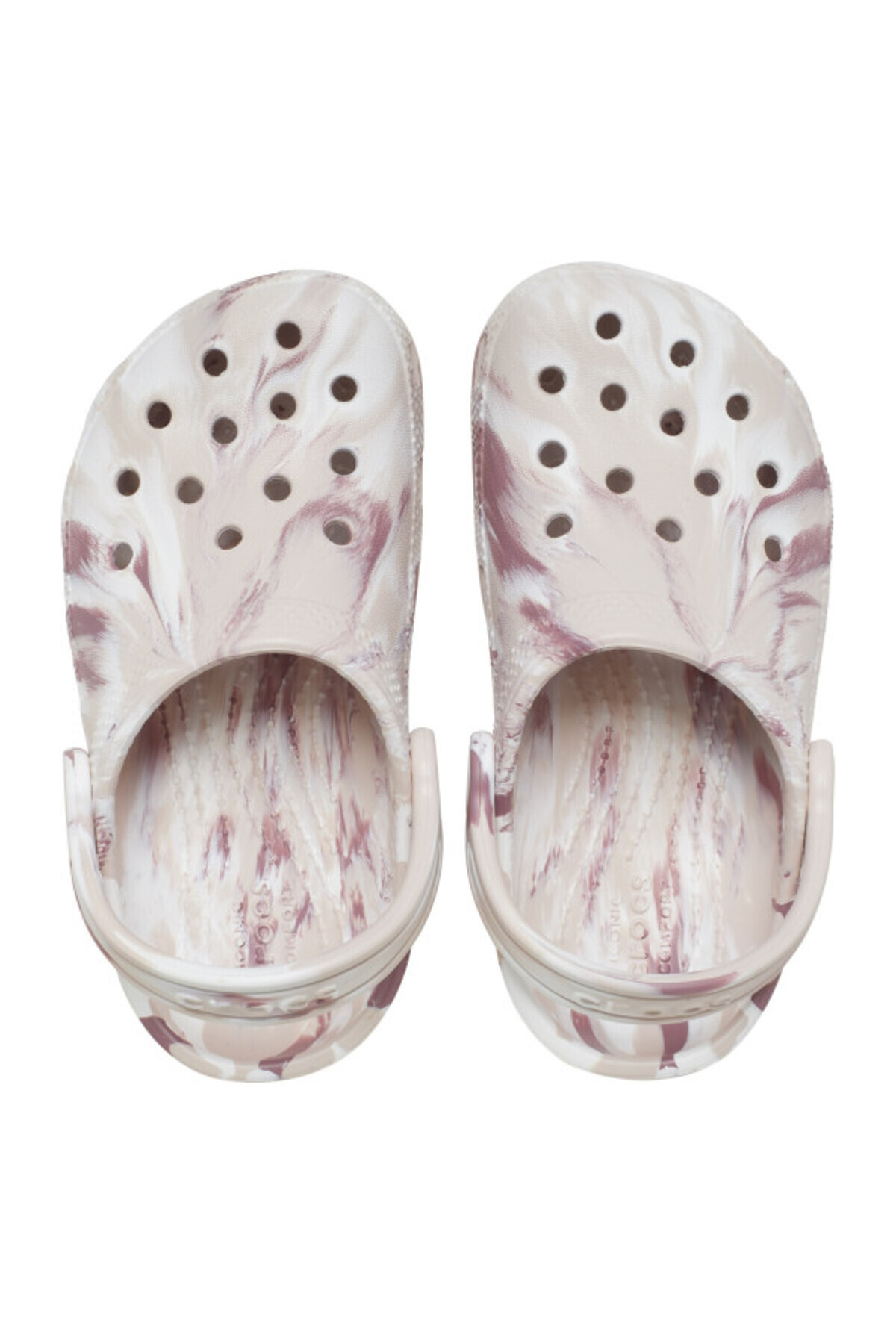 Crocs-Saboti classic toddler marbled clog - quartz/multi 5