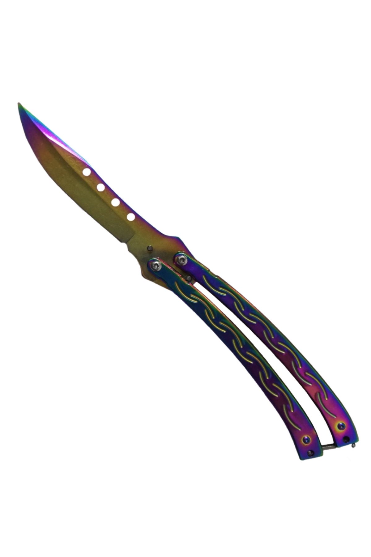 Depox Cuțit Fluture Ideallstore, Future Knife, 25 Cm, Multicolor - Mărime unică