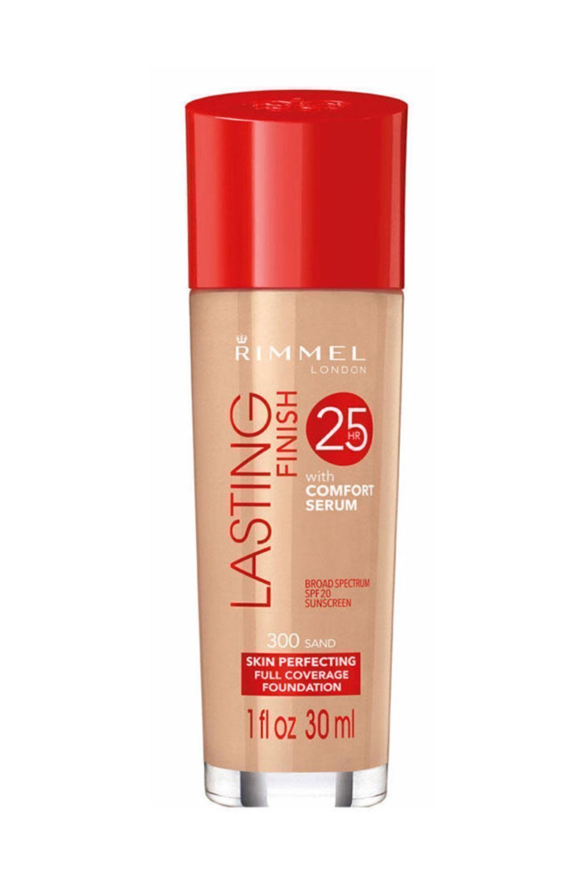 RIMMEL LONDON-فوندوتن - كريم أساس لاستنج فينيش 300 رملي 30 مل 3607342952775 2