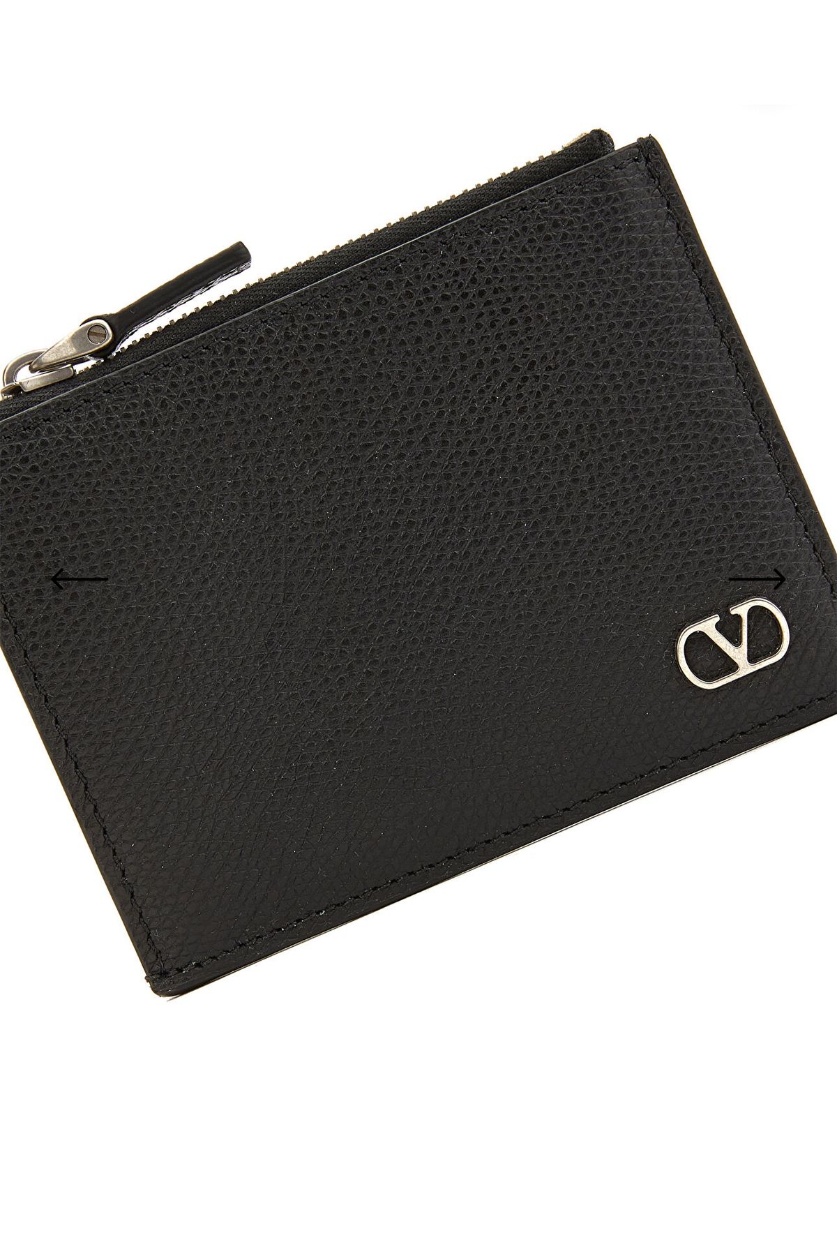 Valentino V logo card holder
