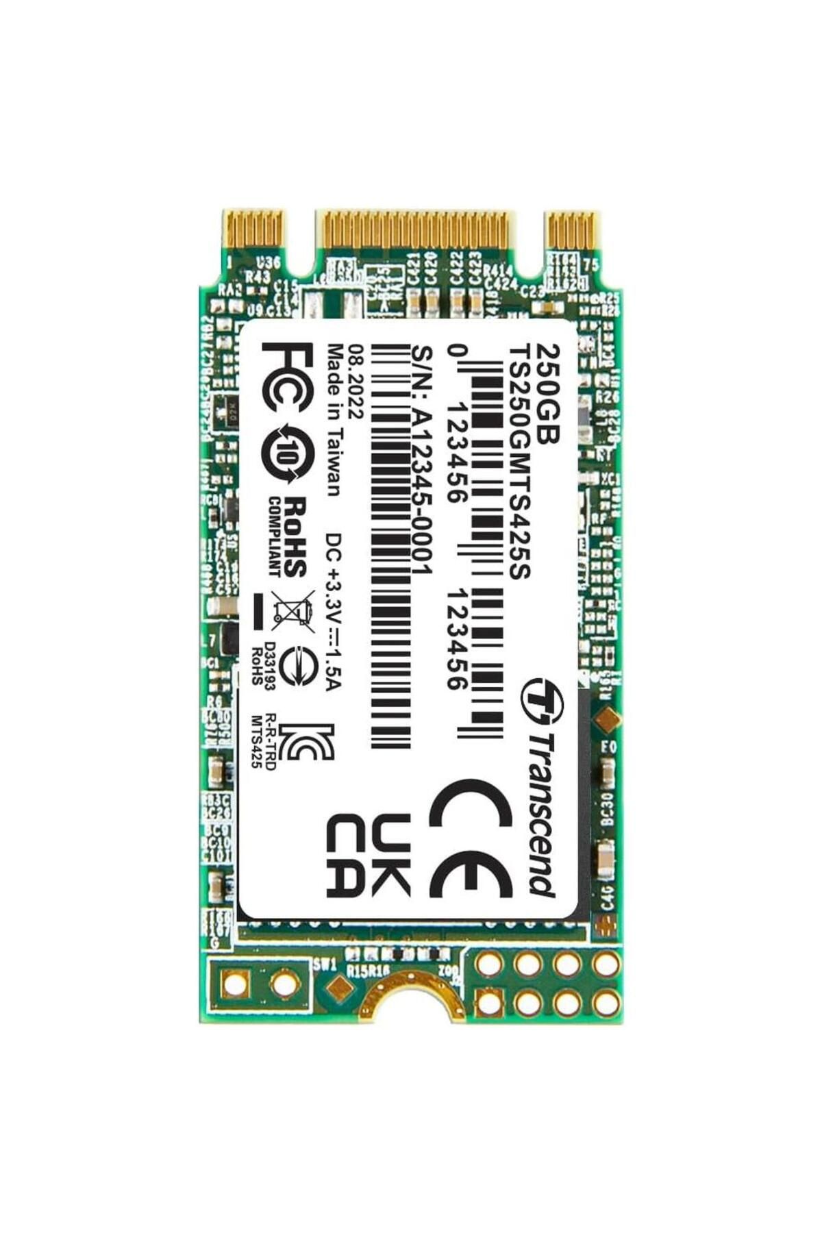 Transcend-SSD Transcend MTS425S, 250GB, M.2 2242, 3D NAND, SATA3 1