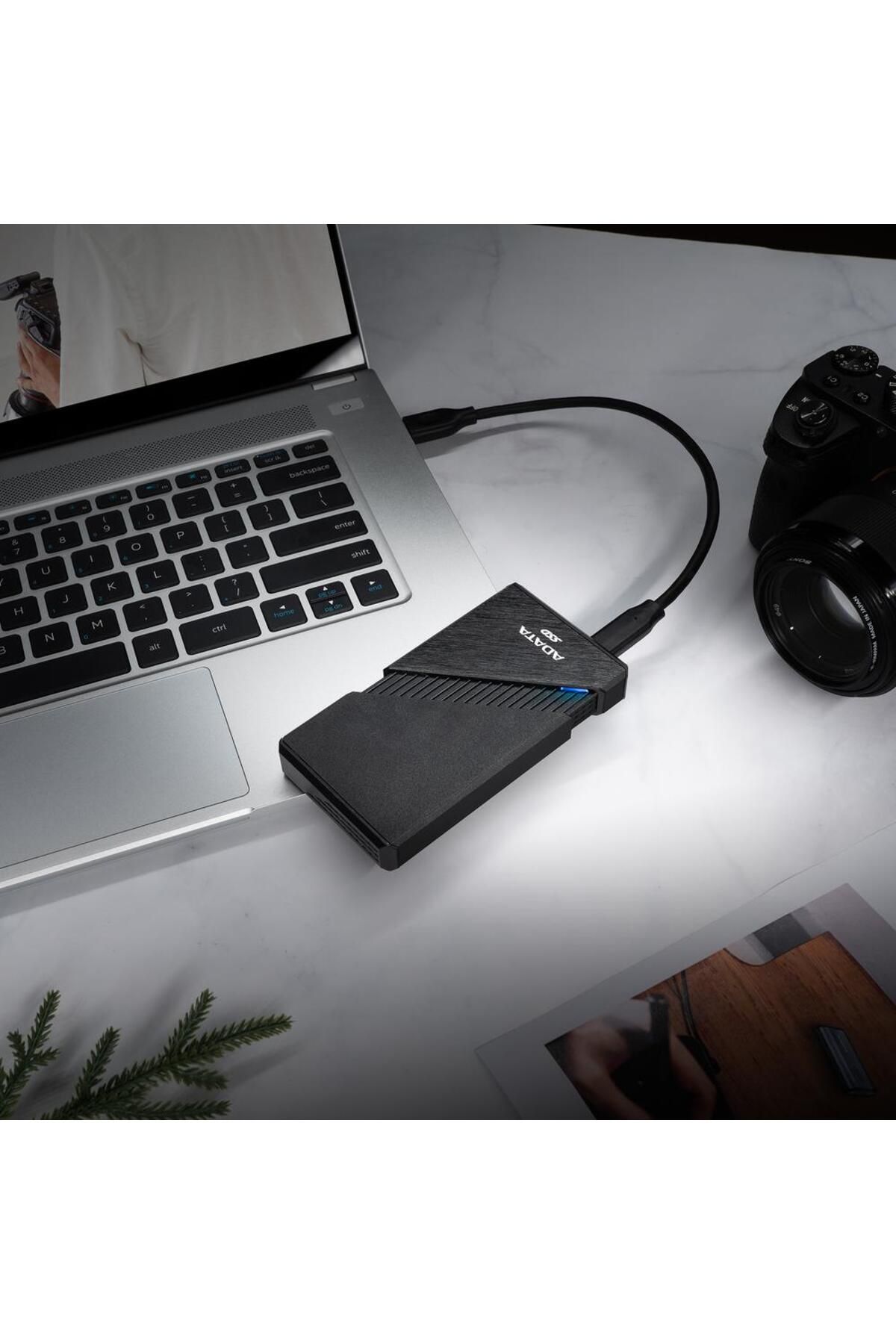 Adata-ADATA SE920 External SSD, 1TB, USB4 Type-C (Black) 10