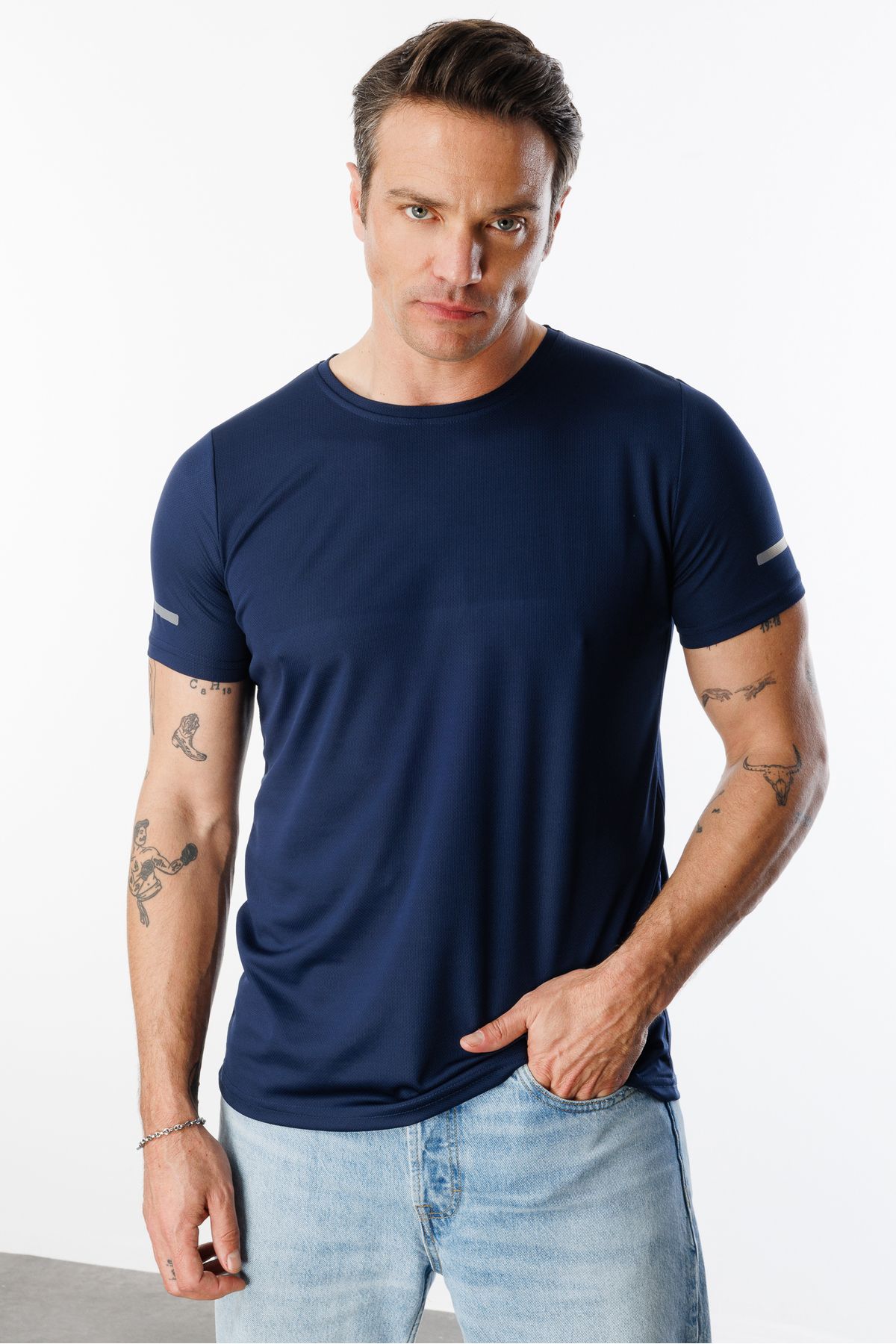 GENIUS STORE-Tricou sport pentru bărbați, cu absorbție rapidă a umezelii, performanță tehnică atletică DRIFIT-KISAKOLNEW 3