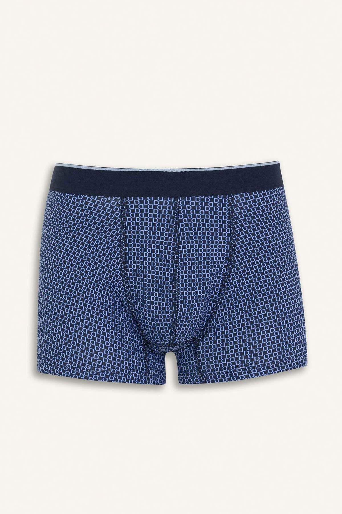 DeFacto-Regular Fit Checked 3-Pece Boxer D9878ax25sp 5