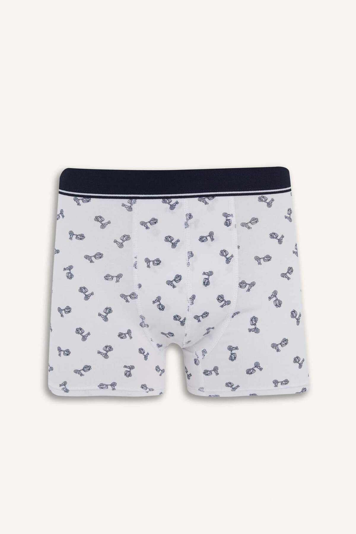 DeFacto-Regular Fit Patterned 3-Piece Boxer E3238Ax25Sp 2