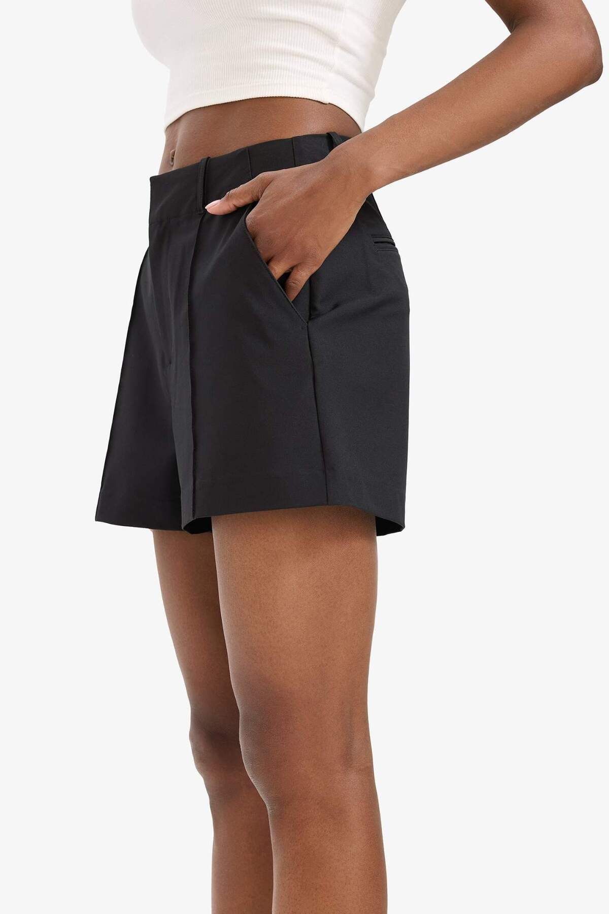 DeFacto-Defactofit Standard Fit Woven Shorts E2543Ax25Sm 8