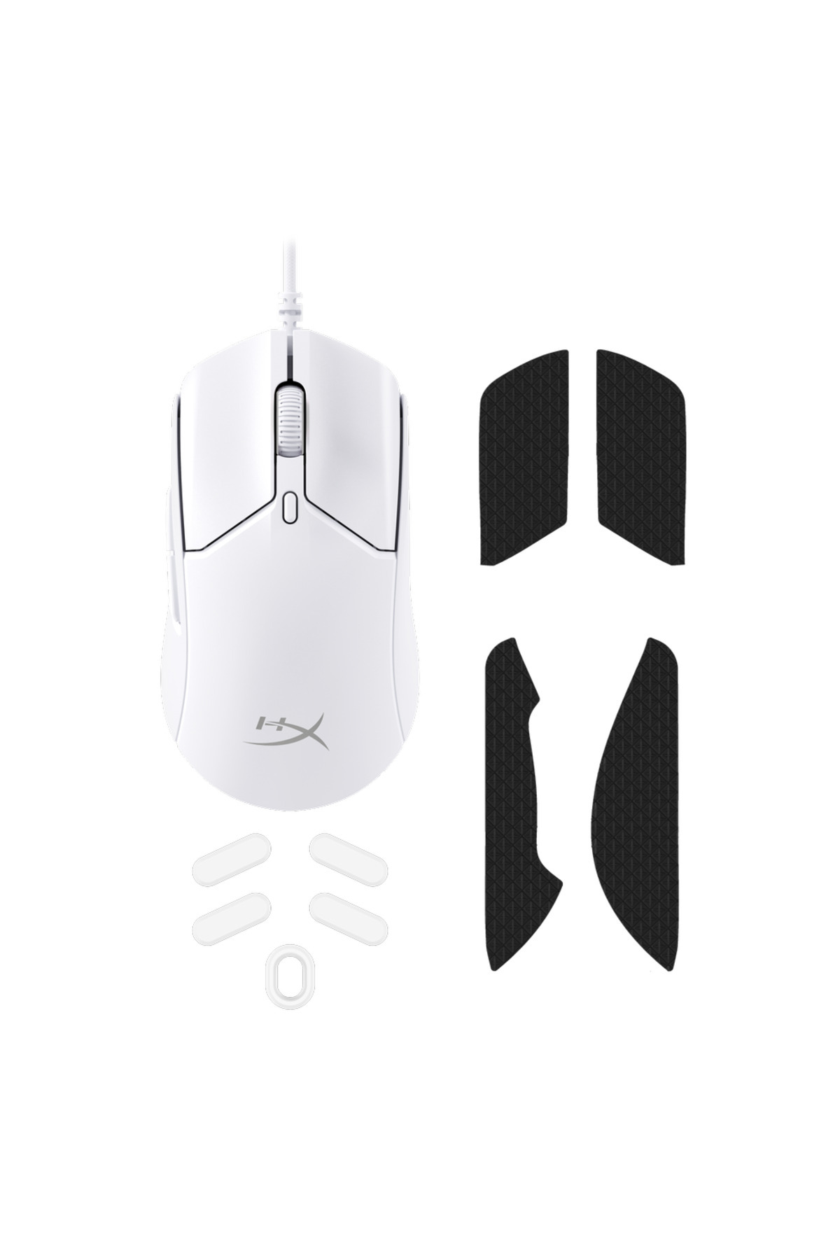 HyperX-Mouse gaming cu fir HyperX Pulsefire Haste 2, 26.000 DPI (Alb) 8