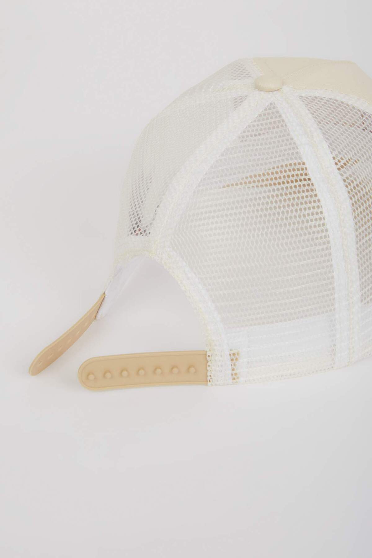 DeFacto-Men's Label Printed Woven Baseball Basketball Cap B7990AX24SM 6