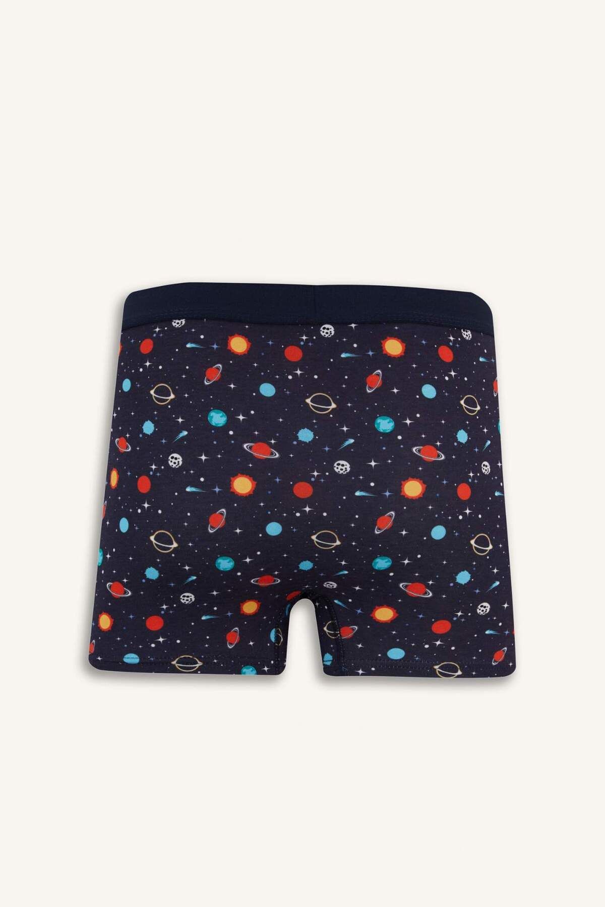 DeFacto-Regular Fit Patterned 3-Piece Boxer E3364Ax25Sp 3
