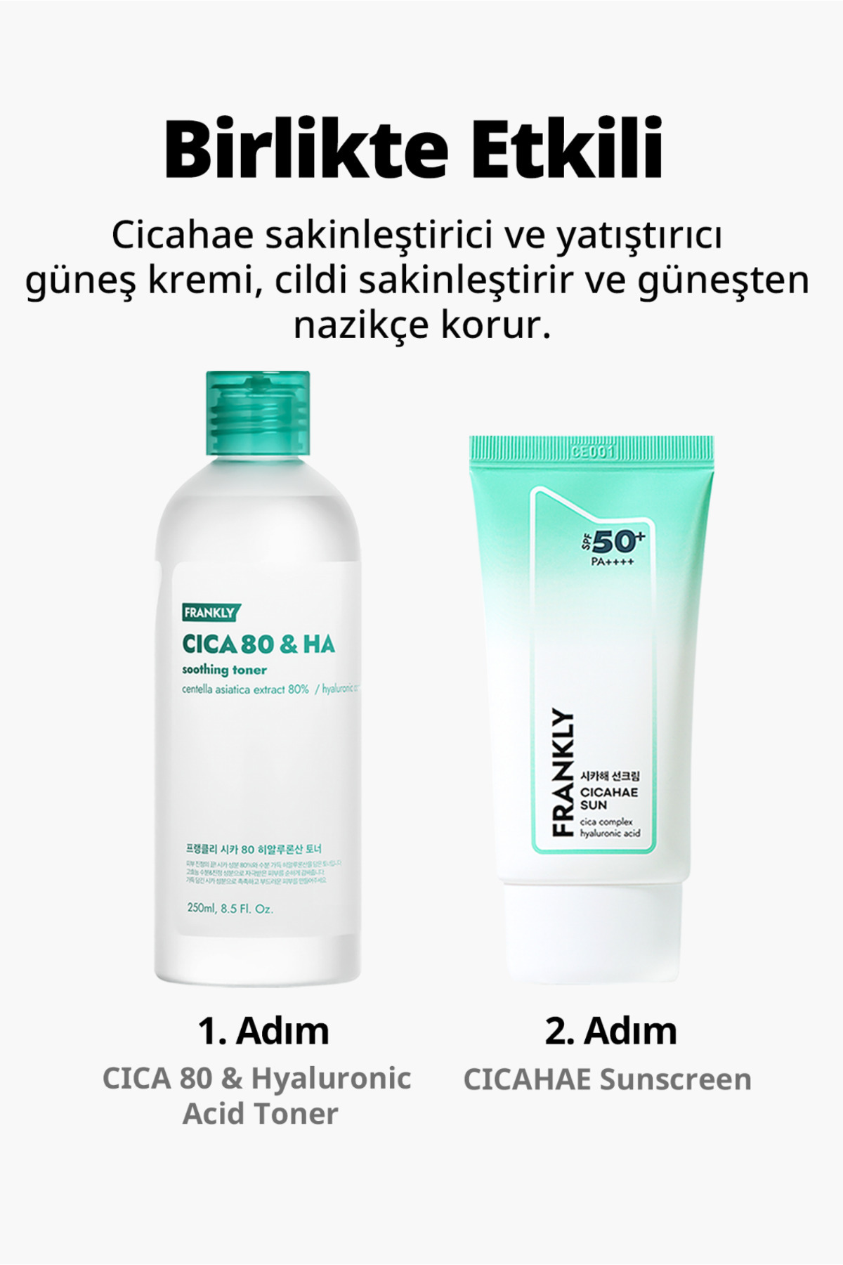 %80 Cica içeren Hassas Ciltler için Yarıştırıcı ve Nemlendirici Tonik 260 mL — CicaToner — تصویر 5 از 7