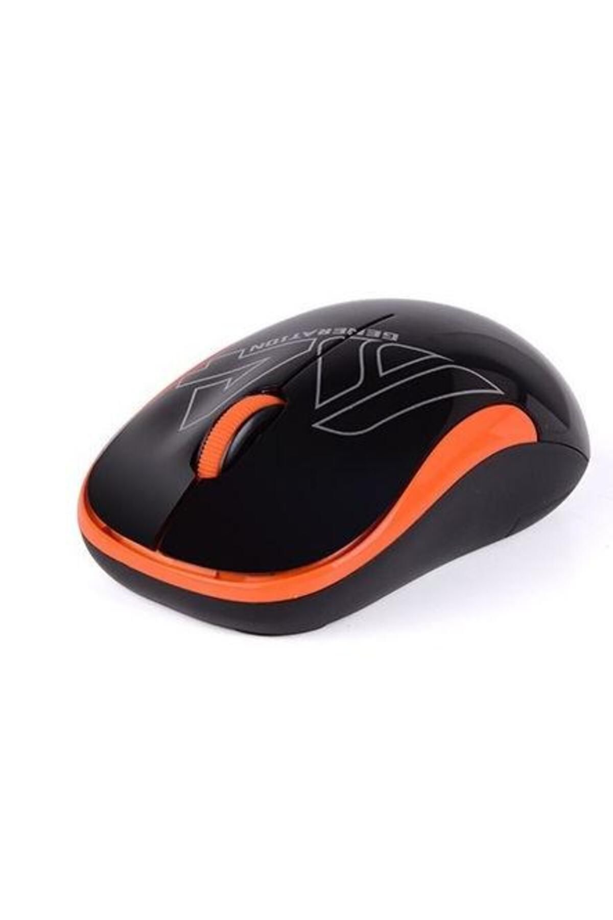 A4 Tech-Mouse Optic Wireless A4TECH G3-300N-BO, 1000DPI (Negru/Portocaliu) 5