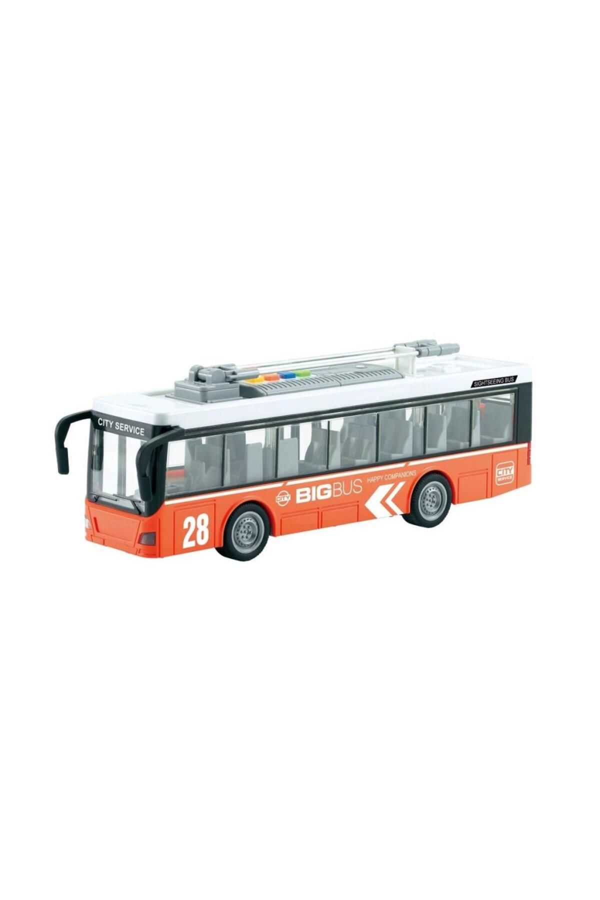 NessiWorld WY911A-BSesliveIşıklıElektrikliOtobüsTroleybüs1:16-Vardem
