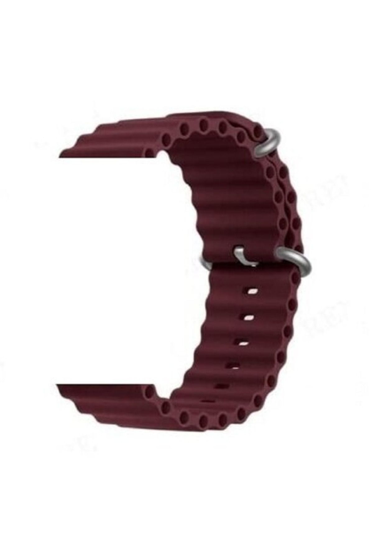 Generic-حزام سيليكون من Ocean Band للساعة الذكية 42/44/45/49 مم، متوافق مع سلسلة 9/8/7/6/5/4/3/2/1/SE 4
