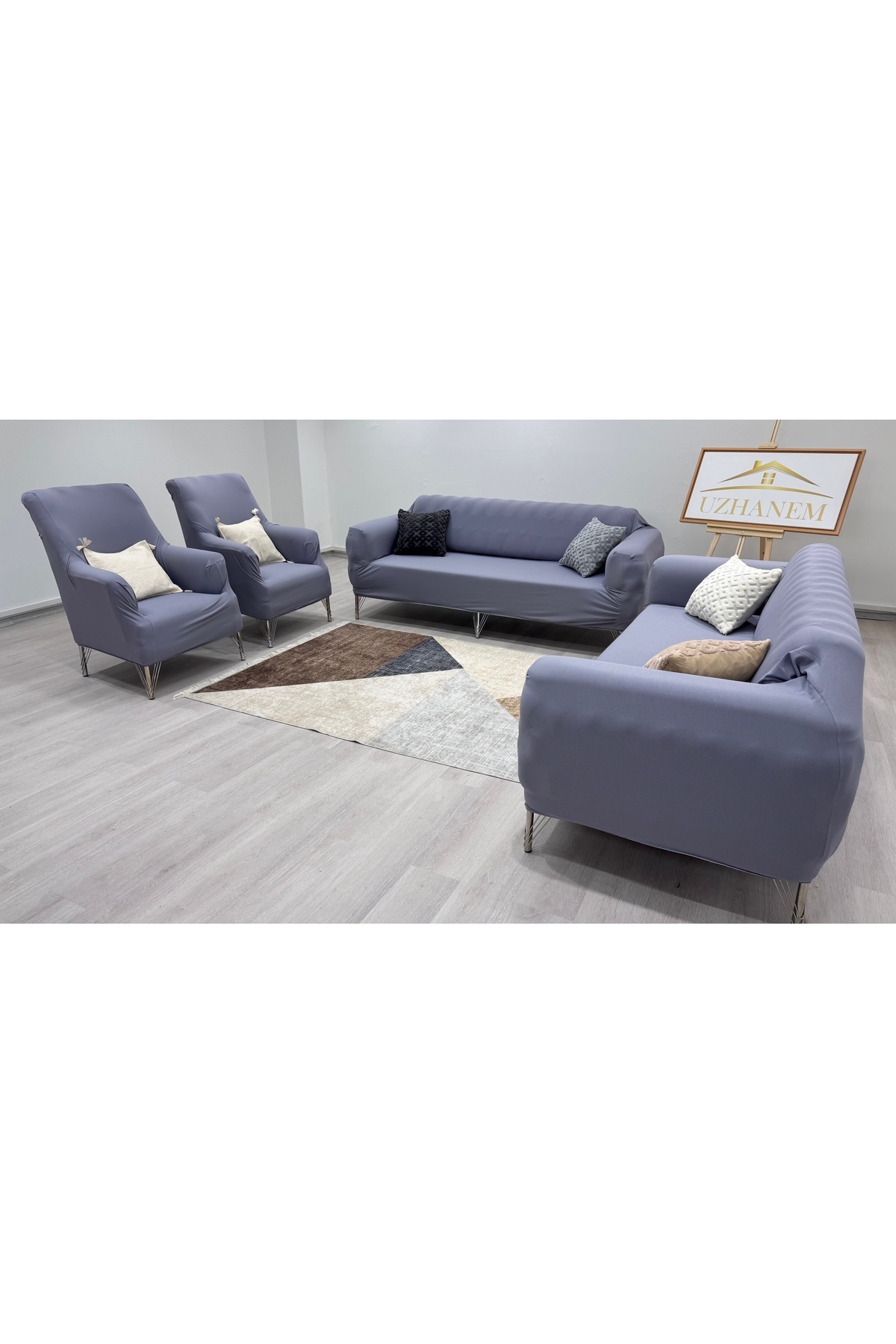 uzhanem-Husa scaunului, 3.3.1.1 Set huse pentru scaune cu model fagure 4