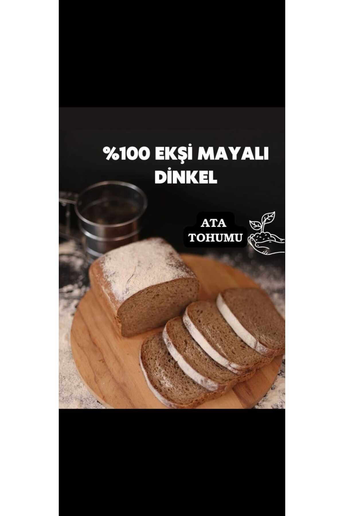 Doğal Ekşi Mayalı Dinkel (Kızıl buğday/Spelta) Ekmek