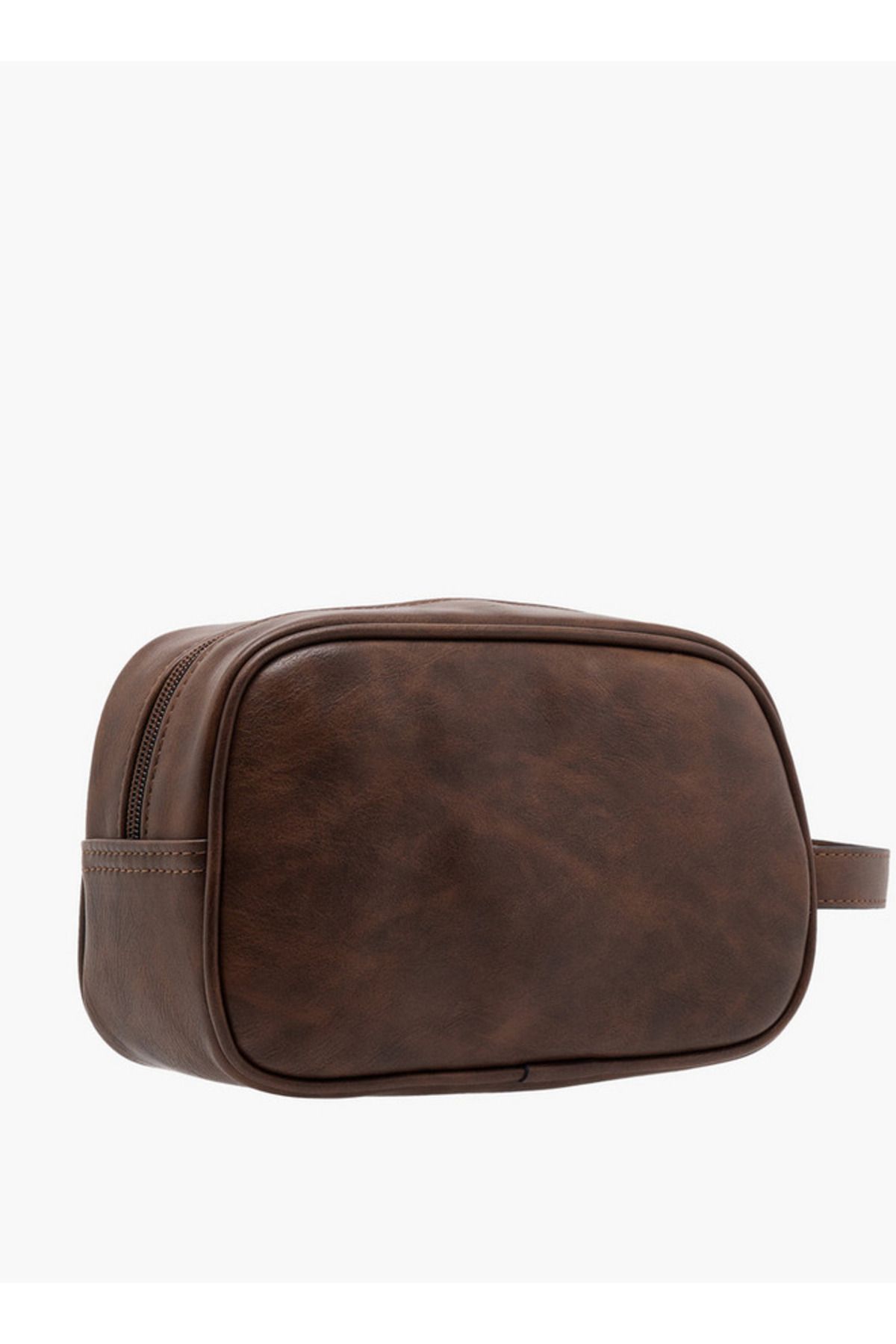 LBL by Shoexpress-Textured Pouch with Zip Closure and Side Handle 2