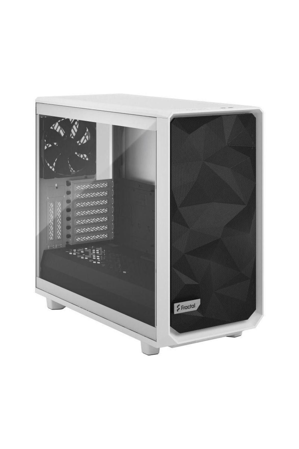 Fractal Design-Carcasa Fractal Design Meshify 2 White TG Clear Tint, Middle Tower (Alb/Negru) 3