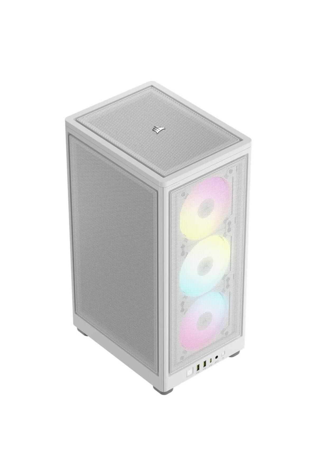 Corsair-Carcasa Corsair iCUE 2000D RGB AIRFLOW Mini-ITX mic-form-factor, fara sursa (Alb) 2