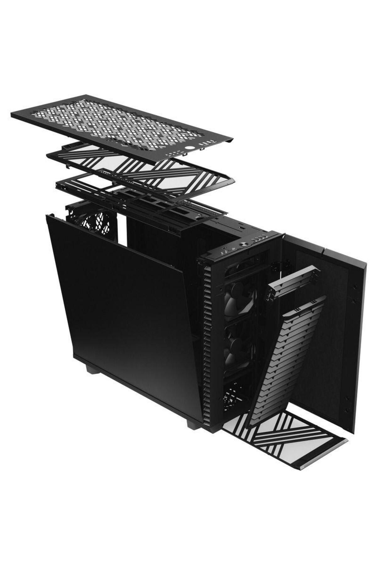 Fractal Design-Carcasa Fractal Design Define 7 Black Solid, Middle Tower (Negru) 7
