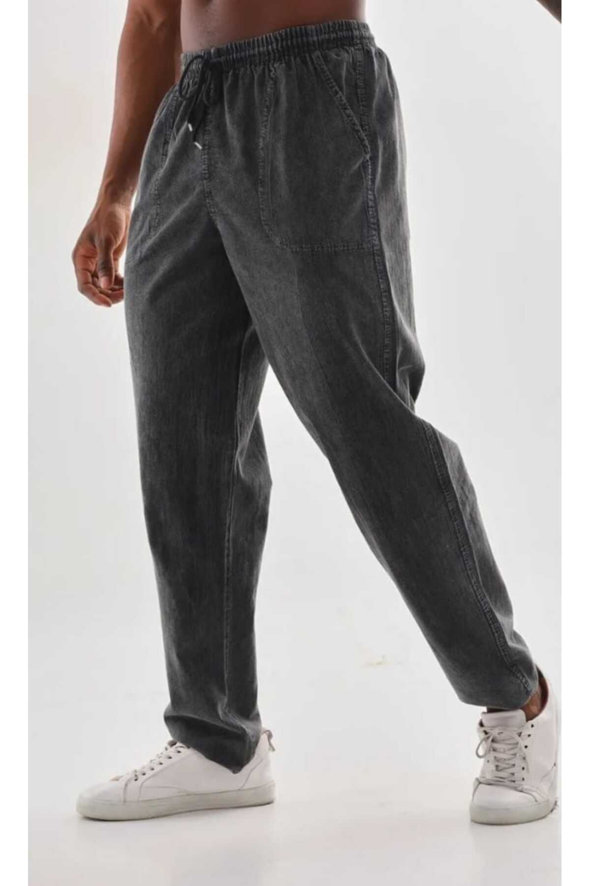 crepe sports Unisex Süper Battal Beden Hambez Pantolon