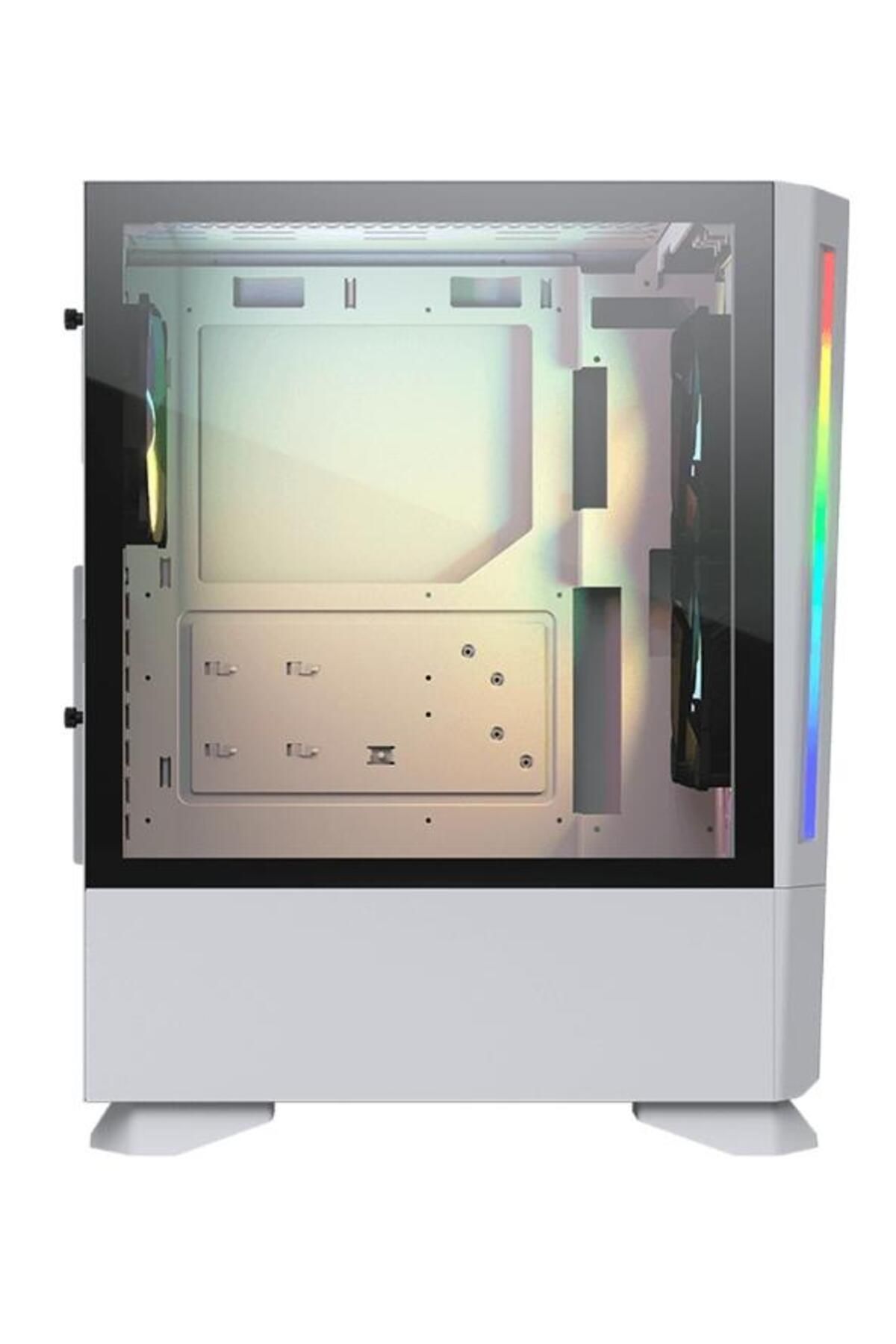 Cougar-Cougar MX430 Air RGB case, ARGB lighting, Middle Tower, without power supply, ATX (White) 4