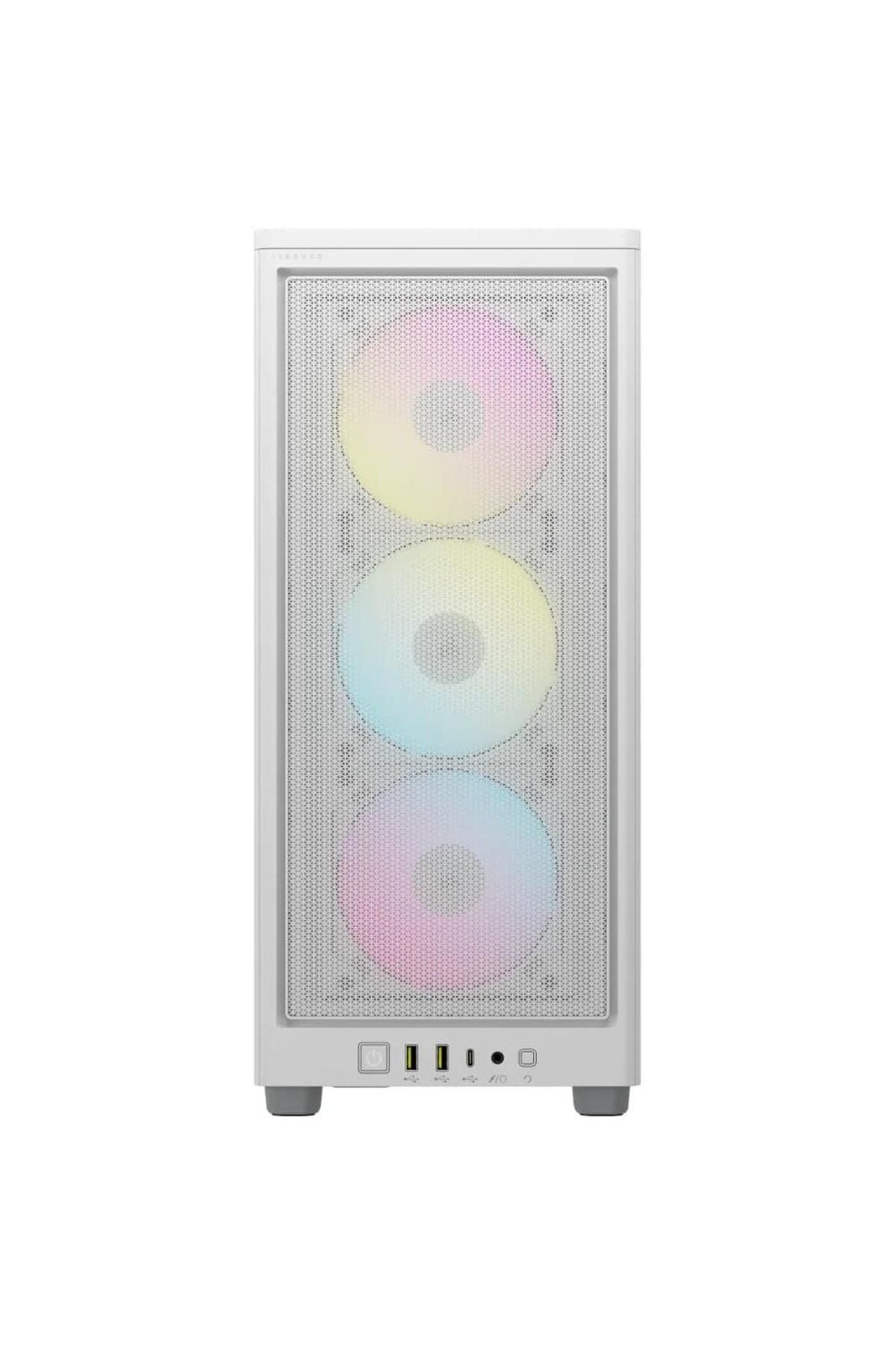 Corsair-Carcasa Corsair iCUE 2000D RGB AIRFLOW Mini-ITX mic-form-factor, fara sursa (Alb) 3