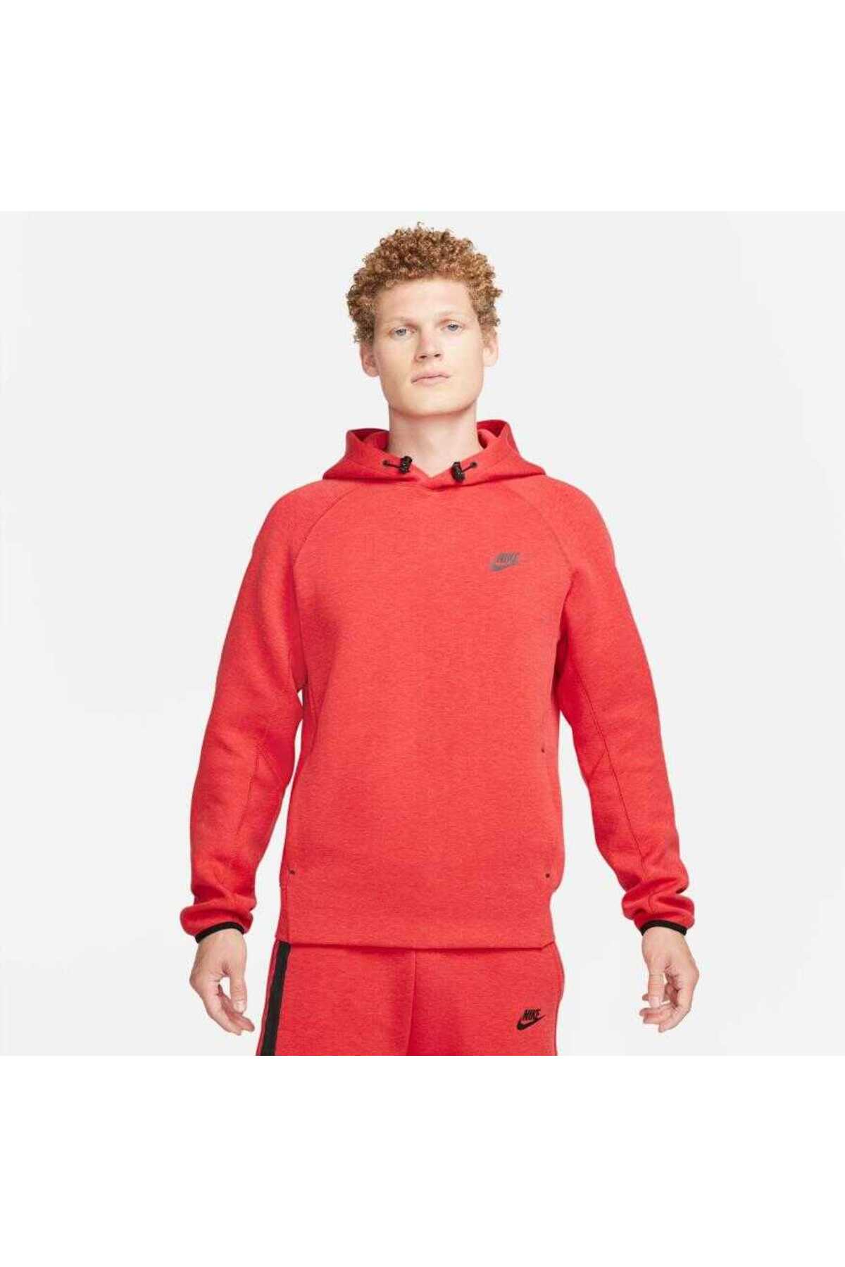 پلیور کلاه‌دار اسپرت تکنولوژی FB8016-672 نایکی سویشرت اسپرت Nike