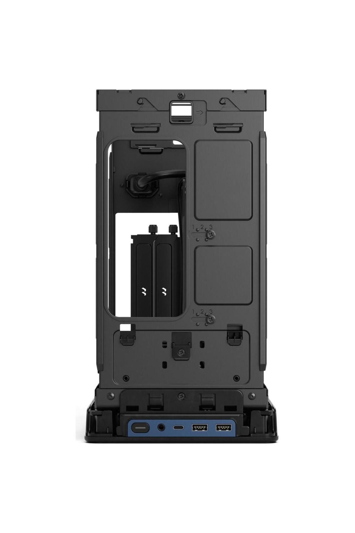 Fractal Design-Carcasa Fractal Design Era 2 Charcoal, Mini ITX Tower (Albastru) 8