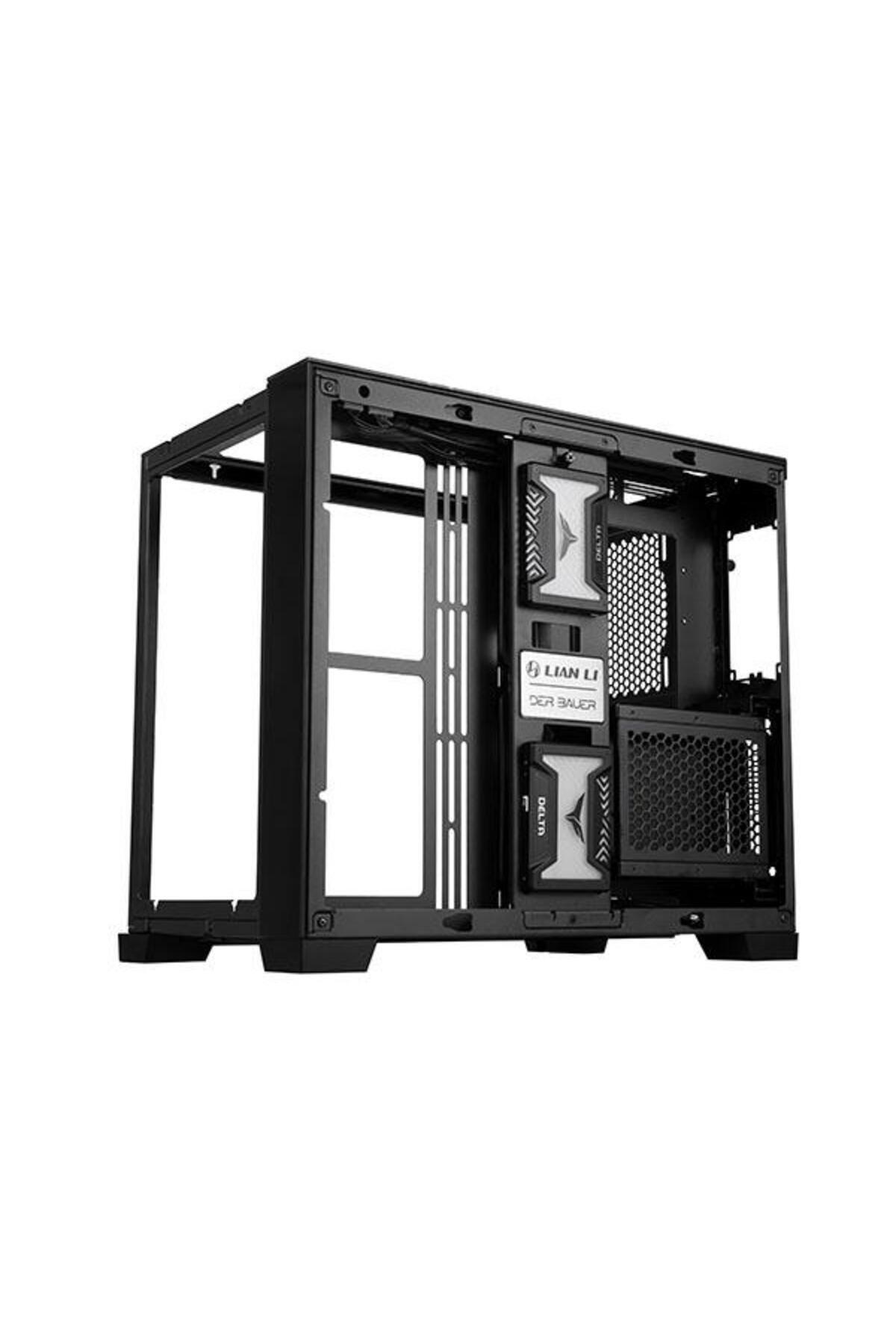 Lian Li-Lian Li O11 Dynamic Mini Case, Mini Tower, without power supply, ATX (Black) 2