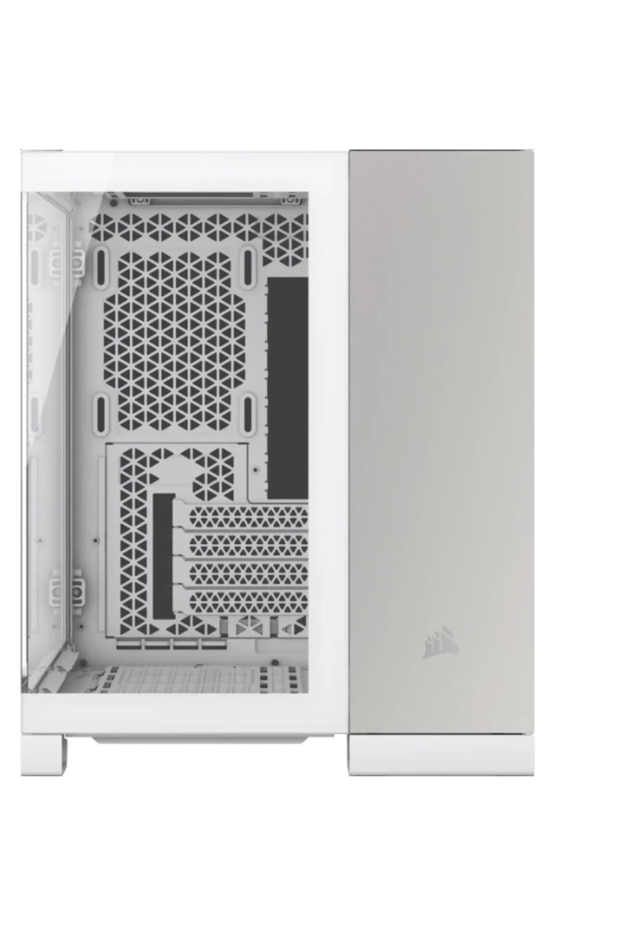 Corsair-Carcasa Corsair 2500X Dual Chamber, Mini Tower, tempered glass (Alb) 3