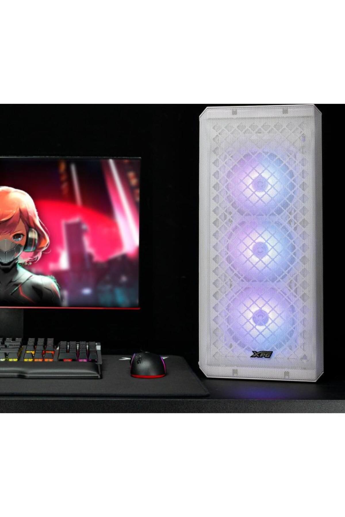 XPG-Carcasa XPG Defender, Full Tower, tempered glass (Alb) 4