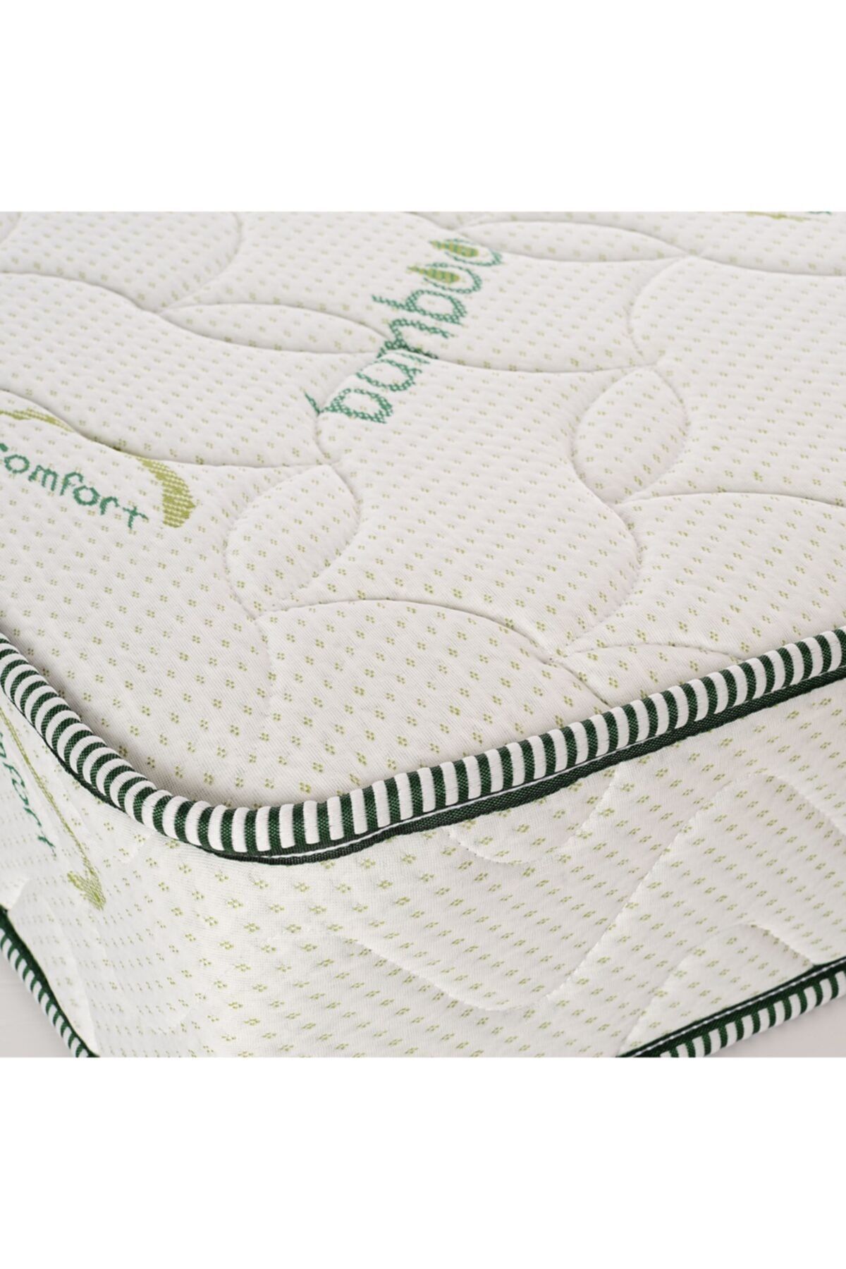 POOLY Bamboo Bebek Yatağı 60x120 Cm Soft Lüks Ortopedik Bebek Yatağı Beşik Yatağı Oyun Parkı Yatağı fotoğrafı 2 (önizleme)