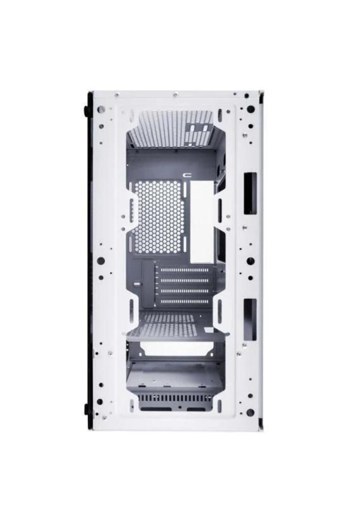 1ST PLAYER-1st Player X3 M case, RGB lighting, Full Tower, without power supply, mATX, ITX (White) 2