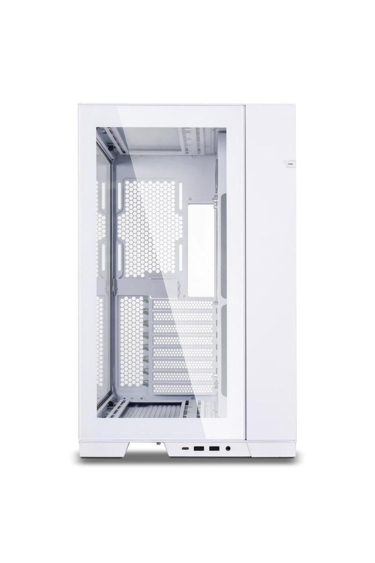 Lian Li-Carcasa Lian Li O11 Dynamic EVO, Tempered Glass, Mid-Tower, fara sursa, ATX (Alb) 7