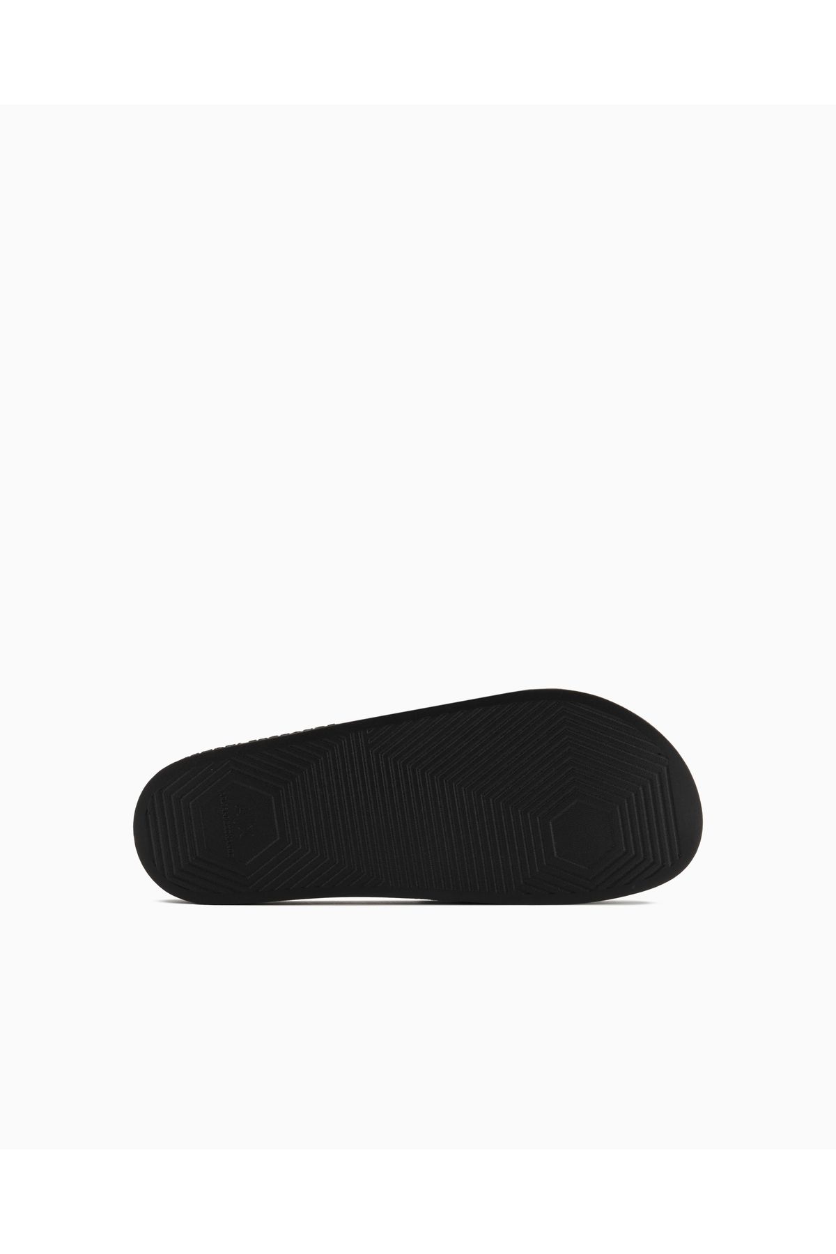 Armani Exchange-Unisex Textured Logo Upper Surface Thin and Comfortable Sole Black Slippers Xup017 Xv795-00002 6