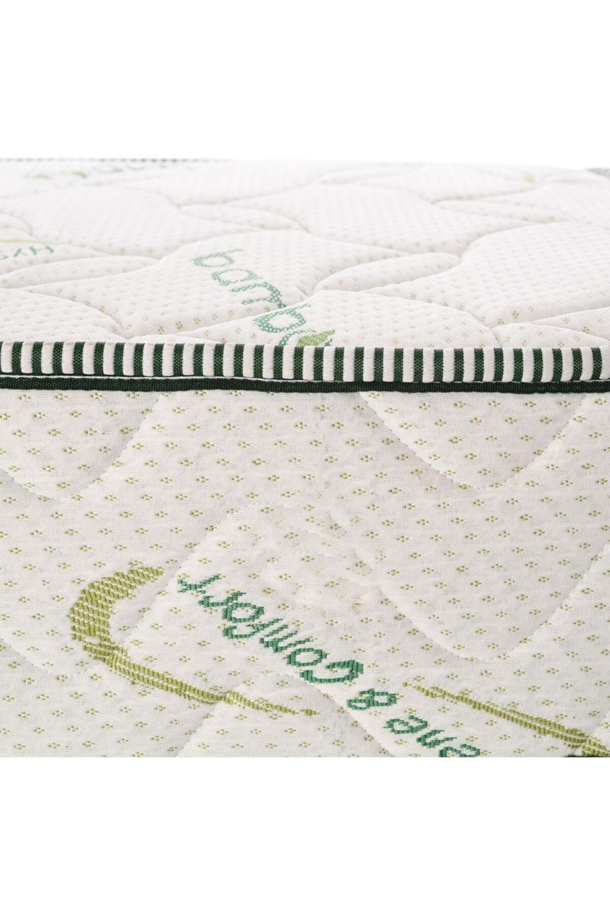 POOLY Bamboo Bebek Yatağı 60x120 Cm Soft Lüks Ortopedik Bebek Yatağı Beşik Yatağı Oyun Parkı Yatağı fotoğrafı 3 (önizleme)