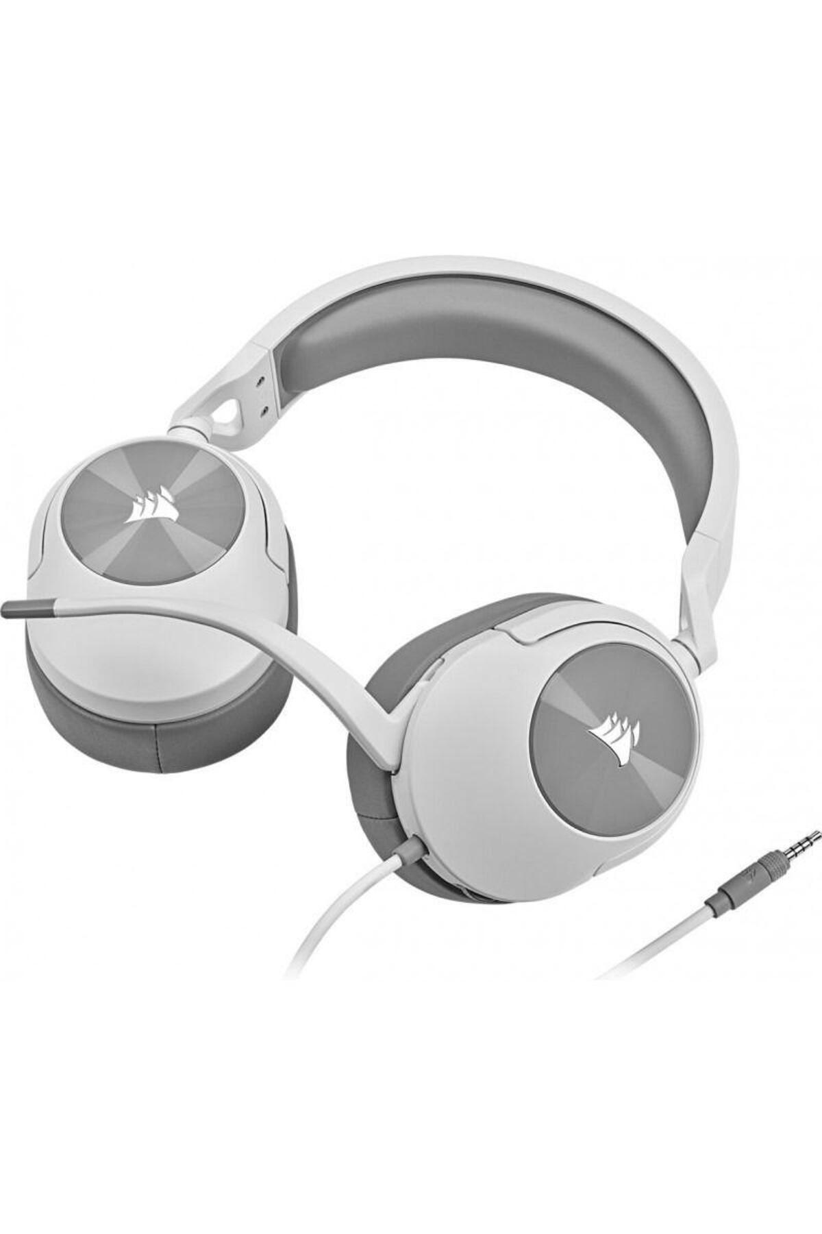 Corsair-Casti Gaming Corsair HS55 Stereo, Jack 3,5 mm, Microfon (Alb) 3