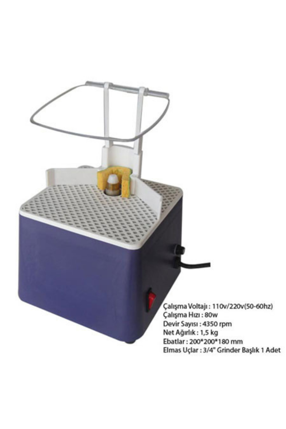 GLASSMAKRO Küçük Boy Rodaj Makinesi (Cam Vitray Ve Mozaik)