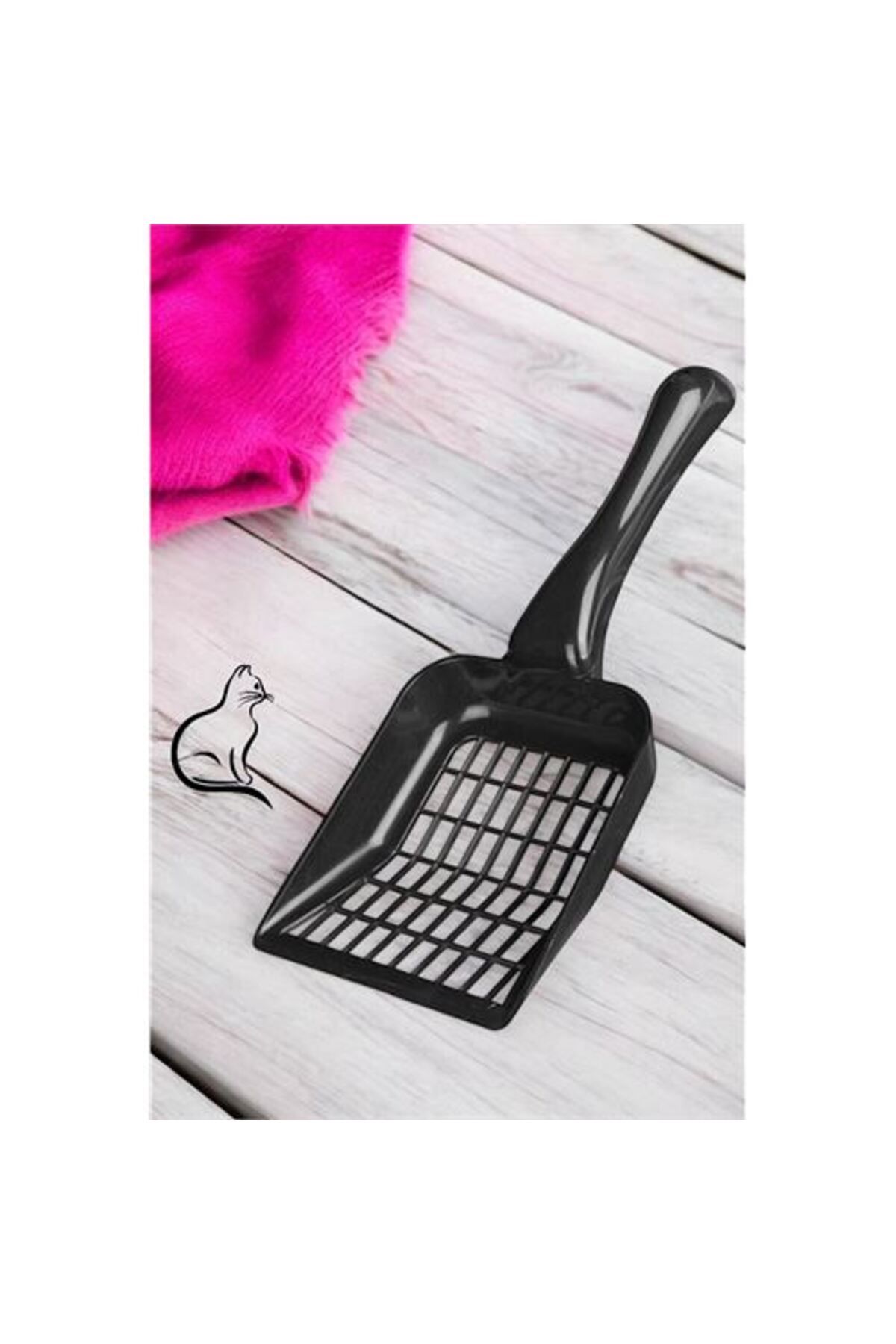 SAVA HOME COLLECTİON Kedi Kumu Küreği Charley Design