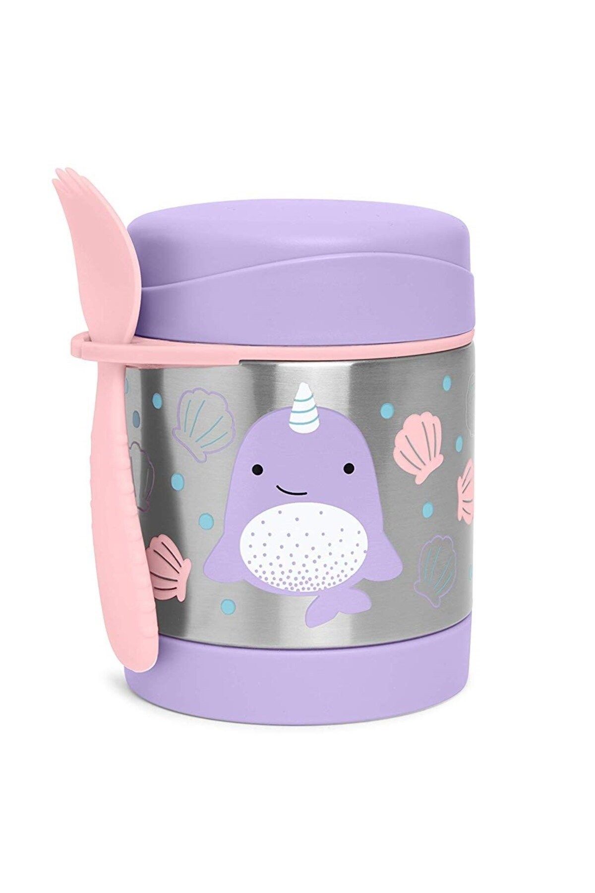 TYYLİ Skip Hop Zoo Paslanmaz Çelik Termos 325 ml Narwhal