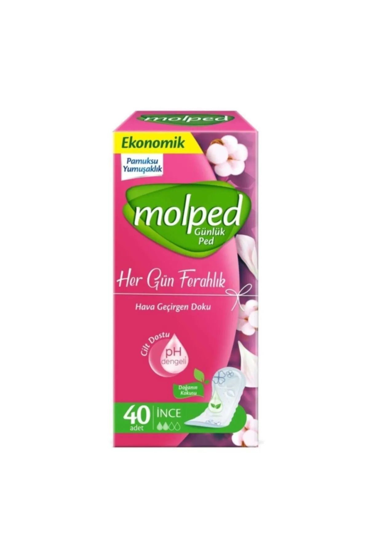 TYYLİ Molped Her Gün Ferahlık Ped Eko 40 Adet