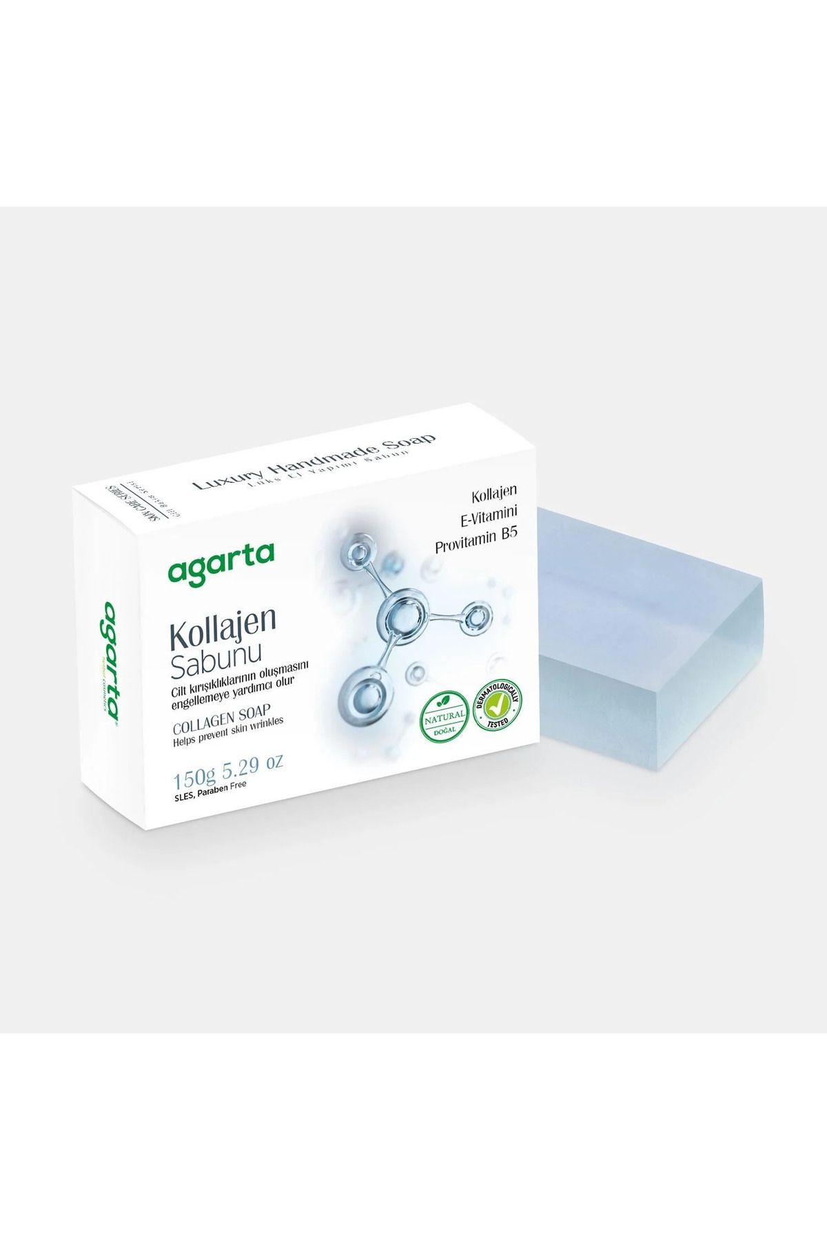 TYYLİ Agarta Doğal Cilt Bakım Sabunu 150 Gr Kollajen